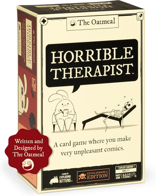 Horrible Therapist: Extra Horrible Edition - Adult Party Card Game