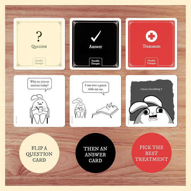 Horrible Therapist: Extra Horrible Edition - Adult Party Card Game