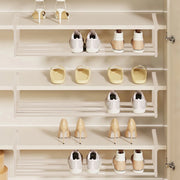 No-Drill Retractable Wall-Mounted Slipper Rack – Foldable Space-Saving Shoe Organizer for Bathroom & Door Storage