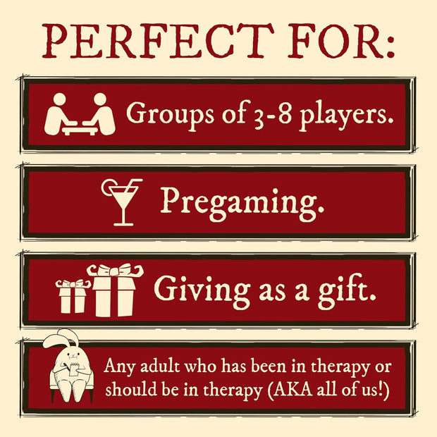 Horrible Therapist: Extra Horrible Edition - Adult Party Card Game