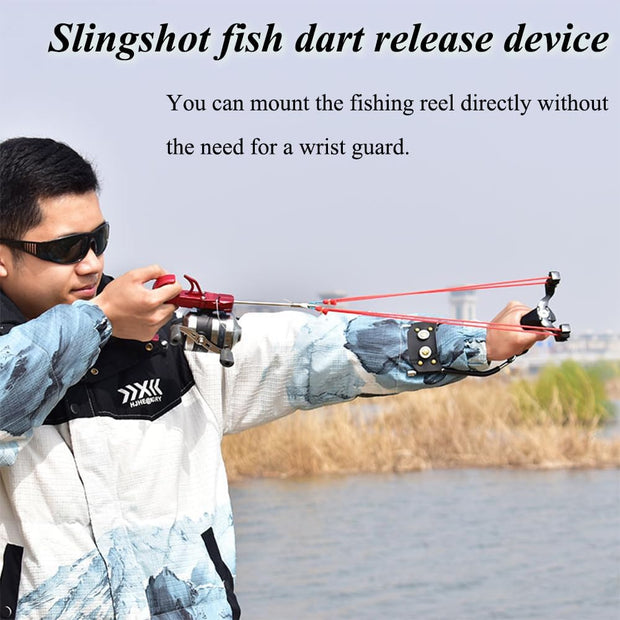 Handheld Slingshot Release Device – Professional Bowfishing Accessory