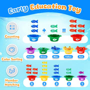 Montessori Fishing Toy Set – 22 PCS Educational Gift for Toddlers