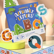 Magnetic Alphabet Matching Cards – 26 Uppercase & Lowercase Letters
