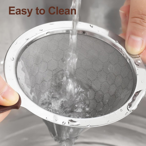 Stainless Steel Coffee Dripper | Reusable Paperless Pour-Over Filter