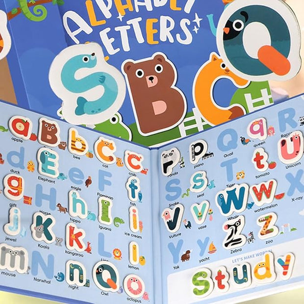 Magnetic Alphabet Matching Cards – 26 Uppercase & Lowercase Letters