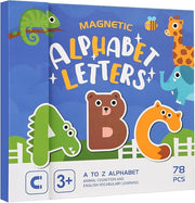 Magnetic Alphabet Matching Cards – 26 Uppercase & Lowercase Letters