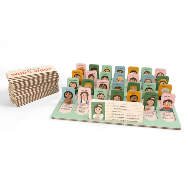 Literary Who’s Who – Clues & Guessing Game for Book Lovers