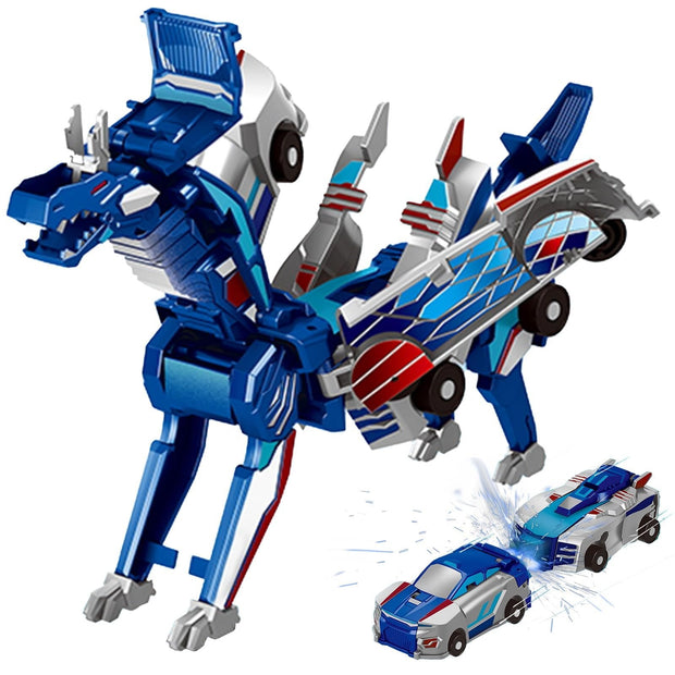 Dinosaur Transforming Car Toy – Collision Activated Fun for Kids