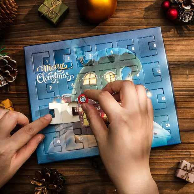 Christmas Charm Bracelet Advent Calendar – 24-Day DIY Surprise Jewelry Gift Box